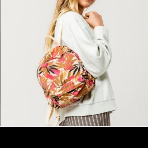 Billabong safari backpack Tropical beach print - Picture 1 of 7